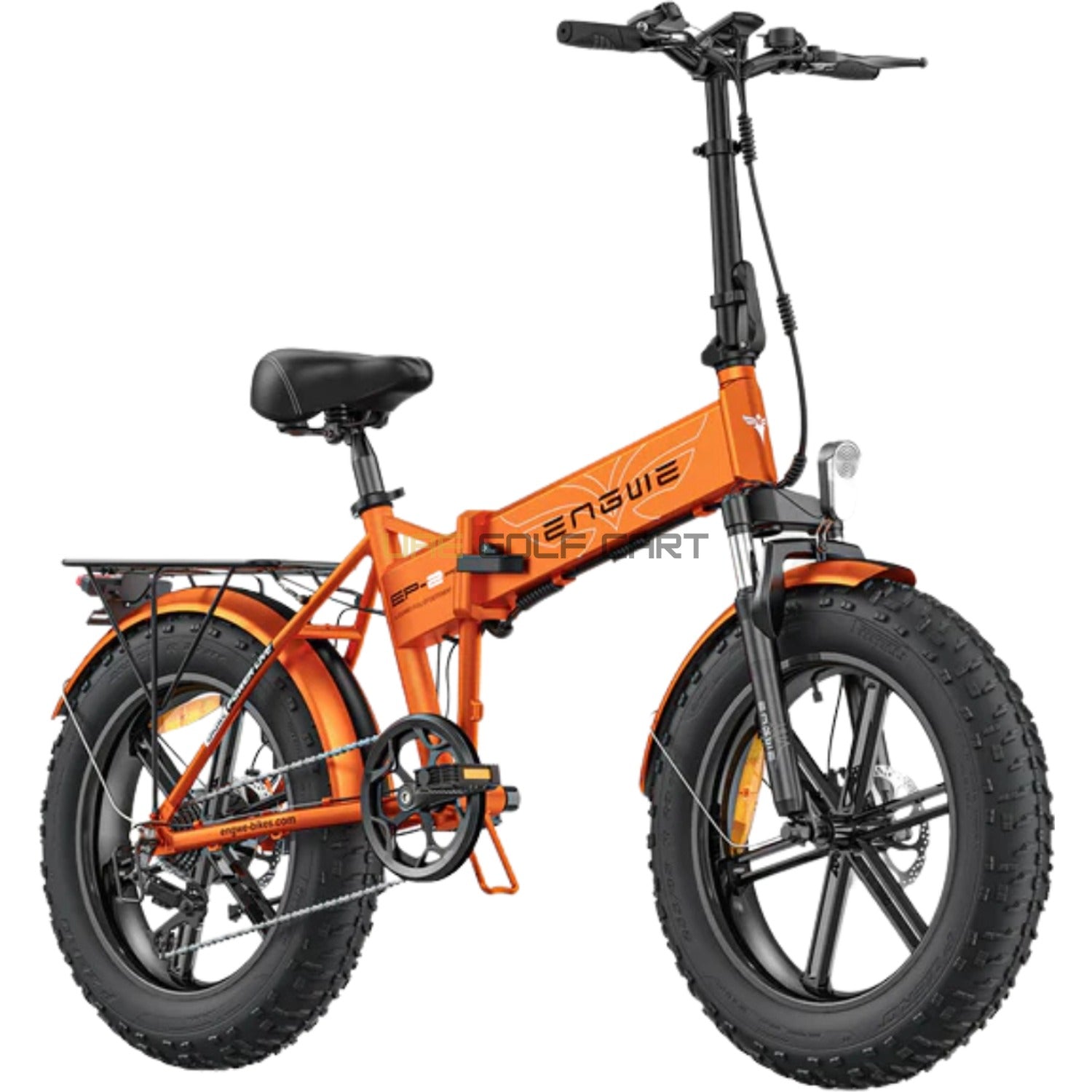 Buy 48V 13Ah Electric Fat Mountain Bike with 750W Motor, 25 km/h Speed, Foldable Frame, 150kg Load Capacity - Electric Bikes at UAE Golf Cart