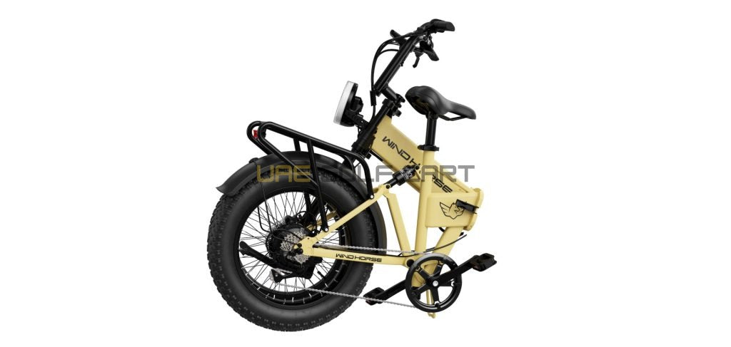 48V 13Ah Folding Electric Bike with 750W Motor, 20" x 4.0" Fat Tires, 7-Speed Shimano, Hydraulic Brakes – Off‑Road Use - Electric Bikes - Photo 6 | UAE Golf Cart