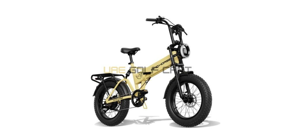 48V 13Ah Folding Electric Bike with 750W Motor, 20" x 4.0" Fat Tires, 7-Speed Shimano, Hydraulic Brakes – Off‑Road Use - Electric Bikes - Photo 9 | UAE Golf Cart