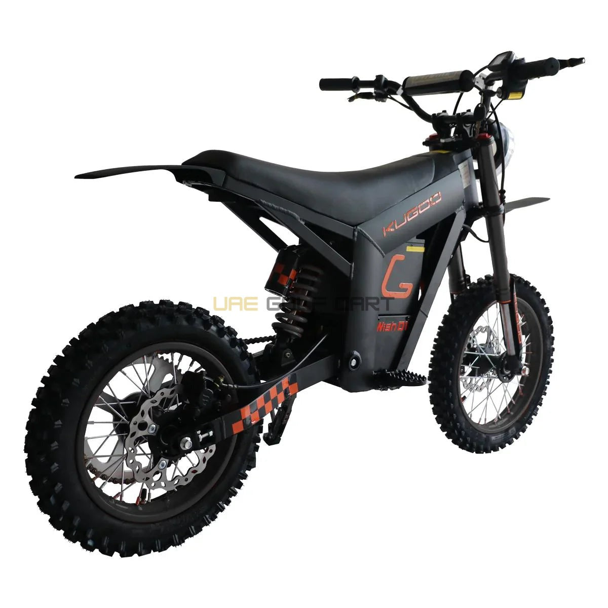 48V 1500W Electric Dirt Bike with 21Ah Battery, Hydraulic Suspension, 14" Front Tire, 12" Rear Tire, 45‑55 km/h Top Speed - Electric Dirt Bikes - Photo 12 | UAE Golf Cart