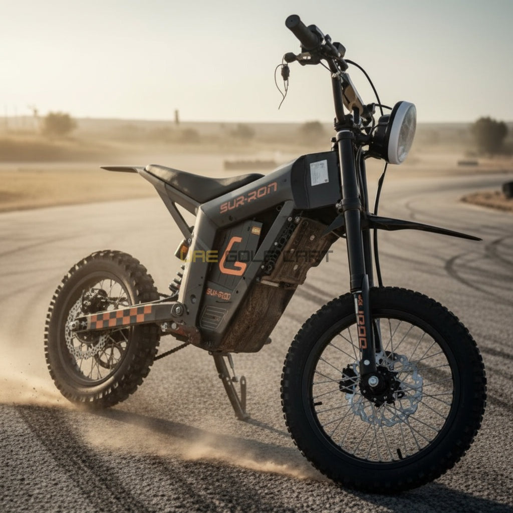 48V 1500W Electric Dirt Bike with 21Ah Battery, Hydraulic Suspension, 14" Front Tire, 12" Rear Tire, 45‑55 km/h Top Speed - Electric Dirt Bikes - Photo 15 | UAE Golf Cart