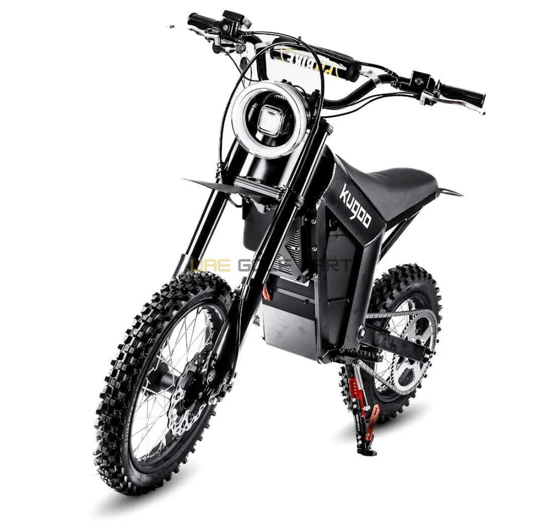 48V 1500W Electric Dirt Bike with 21Ah Battery, Hydraulic Suspension, 14" Front Tire, 12" Rear Tire, 45‑55 km/h Top Speed - Electric Dirt Bikes - Photo 9 | UAE Golf Cart