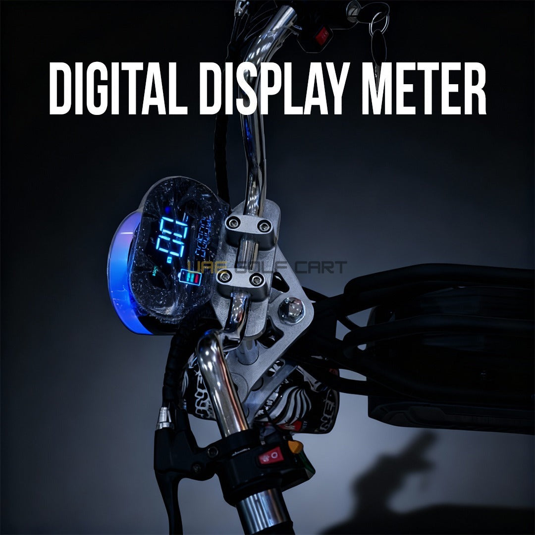 48V 1500W Fat Tire Electric Bike with Smart Shocks and LED Lights - Electric Motorbikes & Mopeds - Photo 12 | UAE Golf Cart