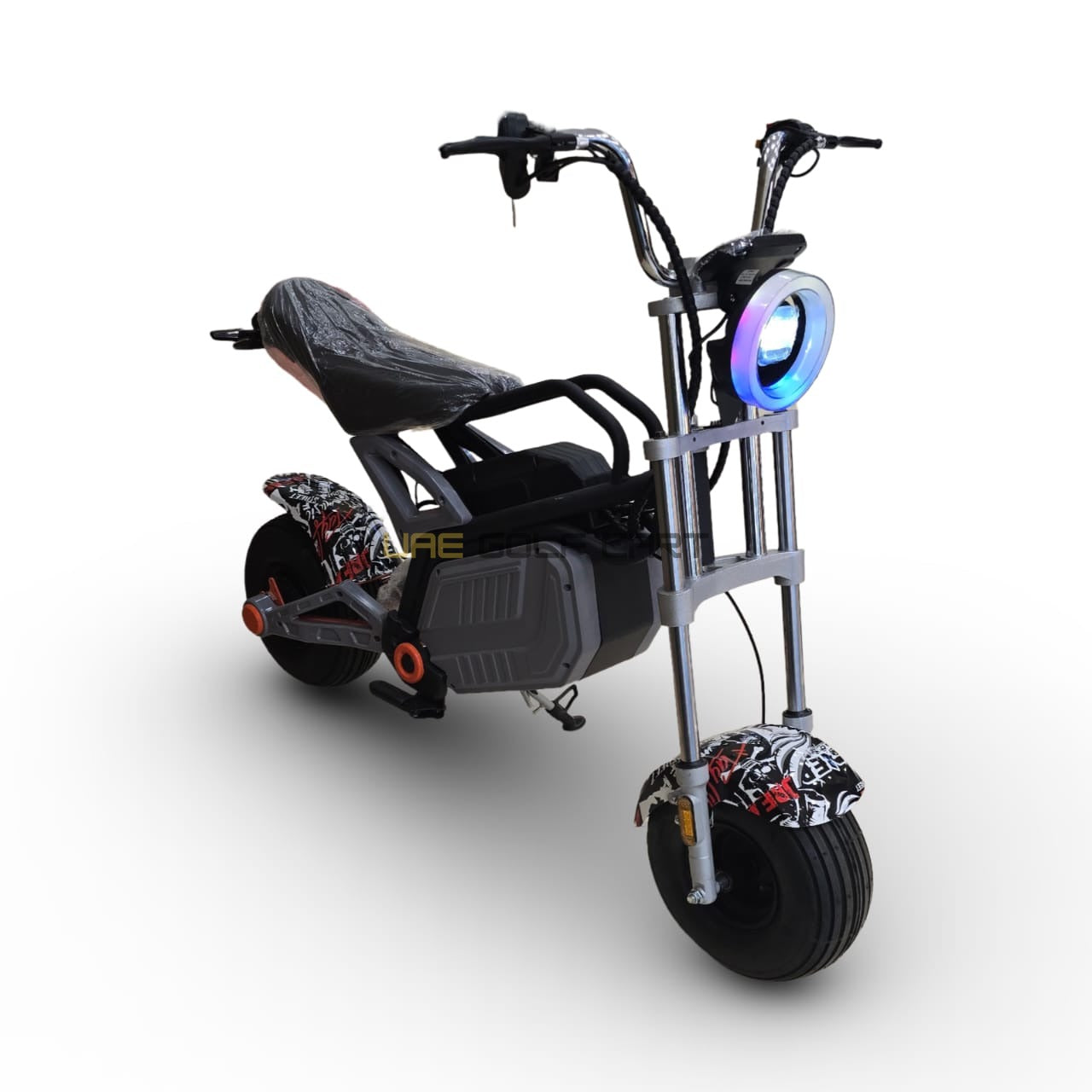 48V 1500W Fat Tire Electric Bike with Smart Shocks and LED Lights - Electric Motorbikes & Mopeds - Photo 4 | UAE Golf Cart