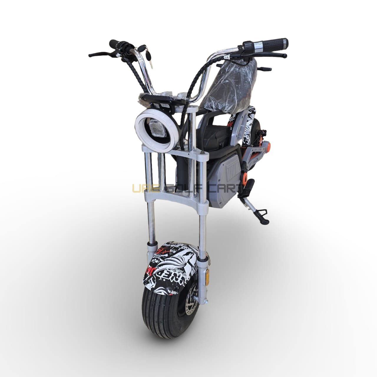 48V 1500W Fat Tire Electric Bike with Smart Shocks and LED Lights - Electric Motorbikes & Mopeds - Photo 5 | UAE Golf Cart