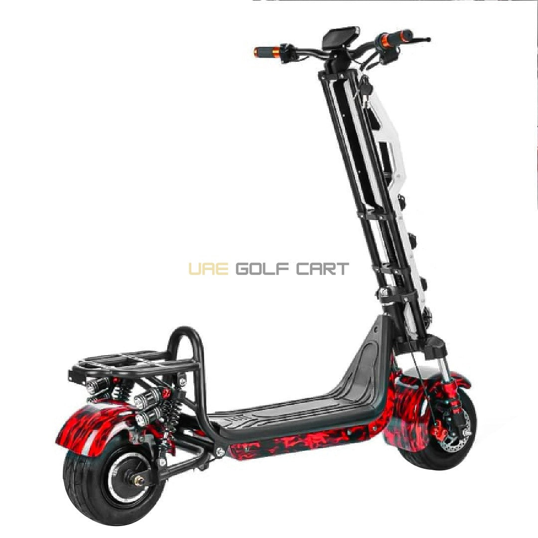 48V 1500W Foldable Fat Tyre Off Road Electric Scooter for Adults, 45 km/h Speed, 40 kg - Foldable Electric Scooters - Photo 5 | UAE Golf Cart