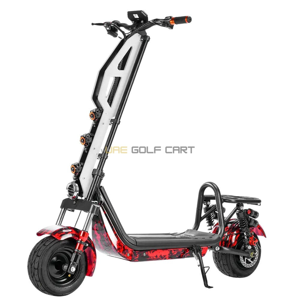 Buy 48V 1500W Foldable Fat Tyre Off Road Electric Scooter for Adults, 45 km/h Speed, 40 kg - Foldable Electric Scooters at UAE Golf Cart