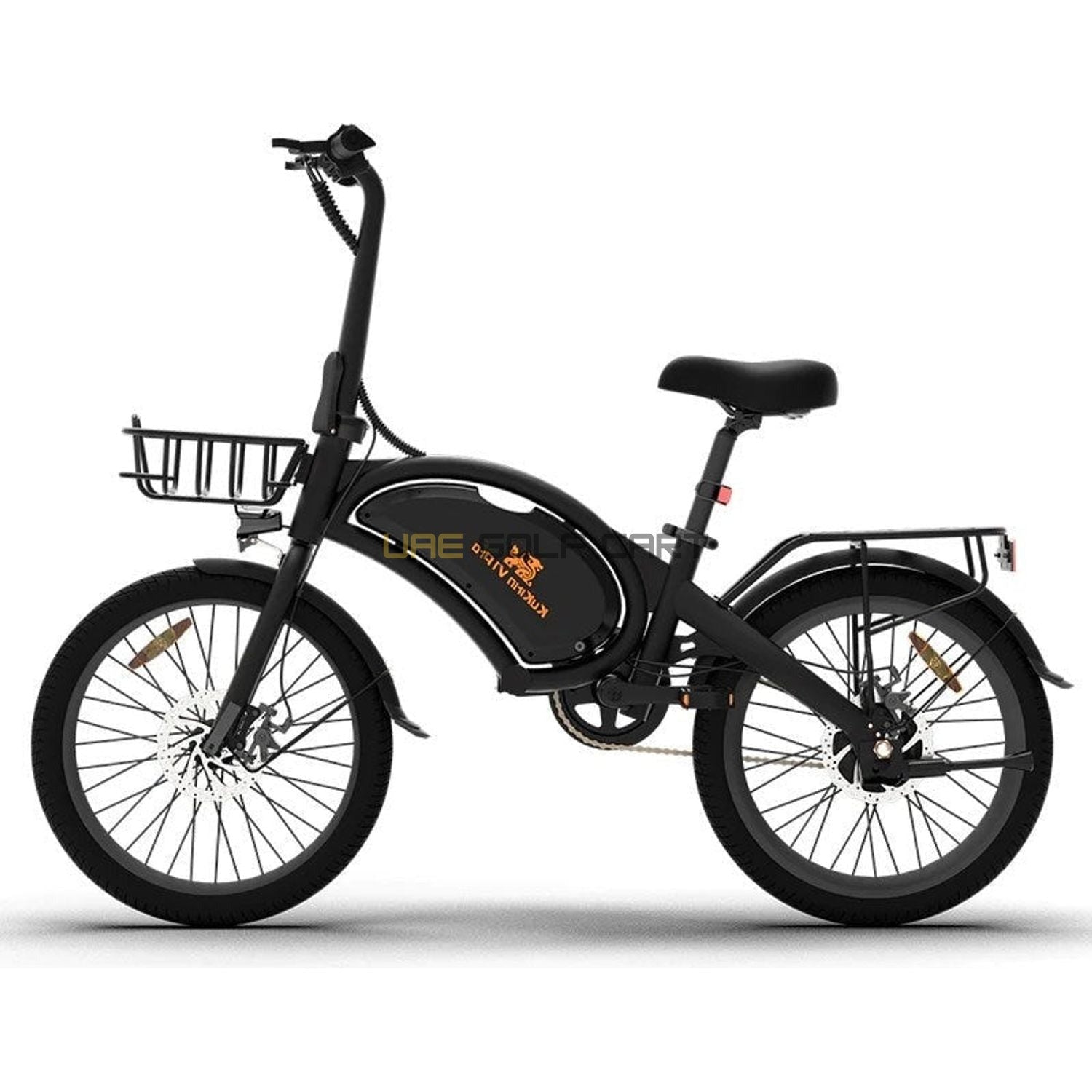 Buy 48V 25Ah Electric Bike 45km Range Foldable with Seat - Electric Bikes at UAE Golf Cart