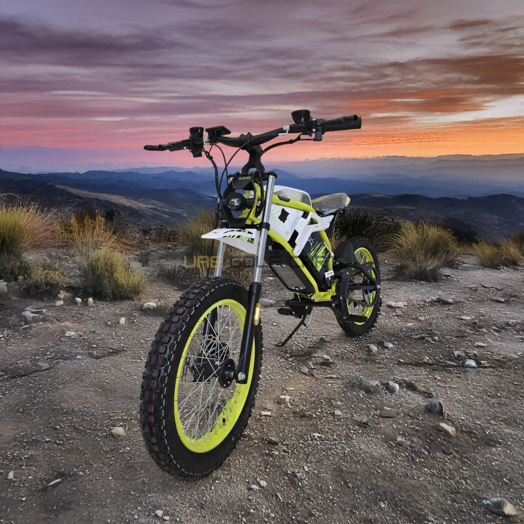 48V 28Ah Electric Dirt Bike with 4000W Motor, 30 km/h Speed, 80 km Range, 7-Speed, Fat Tires – Off‑Road for Teens and Adults - Electric Dirt Bikes - Photo 14 | UAE Golf Cart