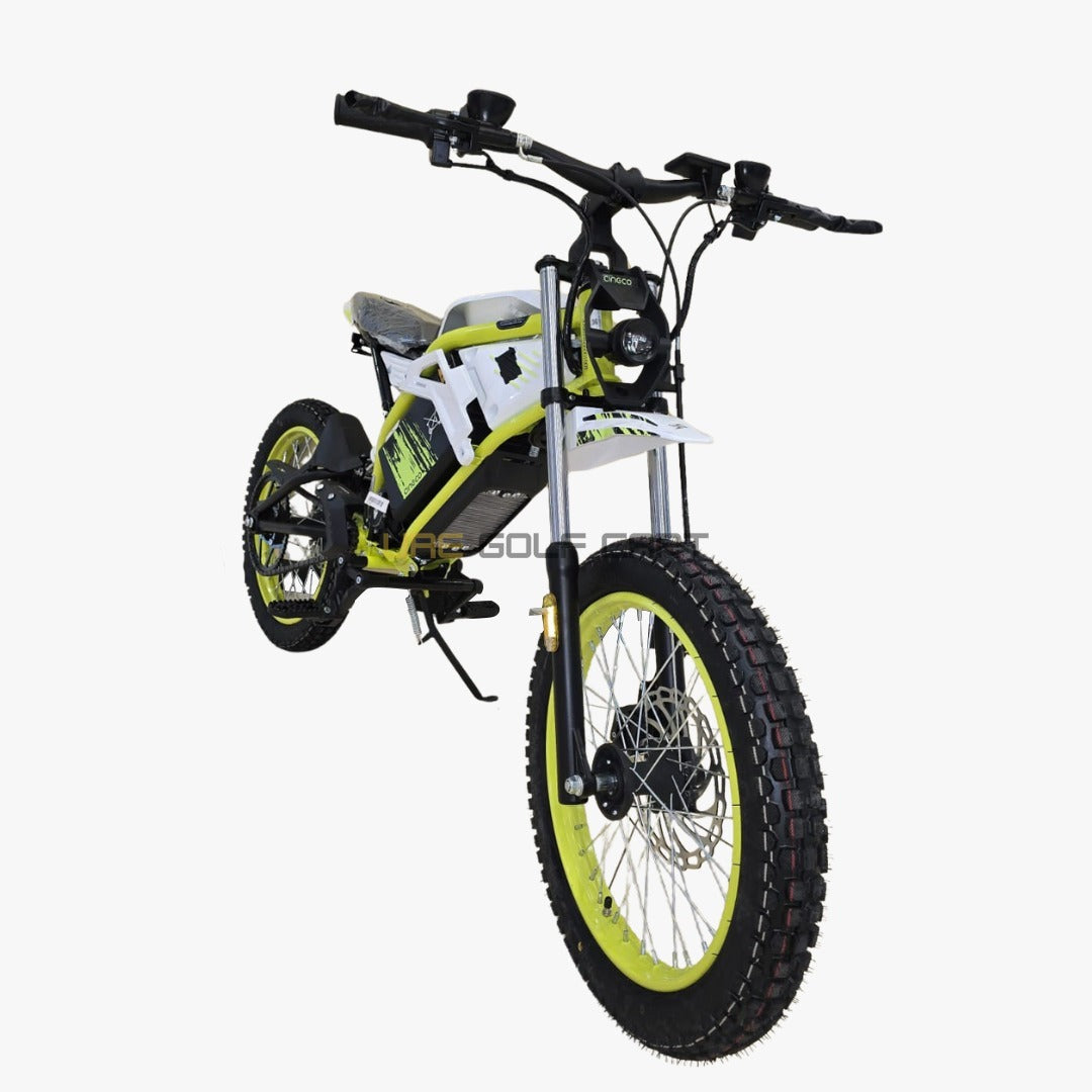 48V 28Ah Electric Dirt Bike with 4000W Motor, 30 km/h Speed, 80 km Range, 7-Speed, Fat Tires – Off‑Road for Teens and Adults - Electric Dirt Bikes - Photo 6 | UAE Golf Cart