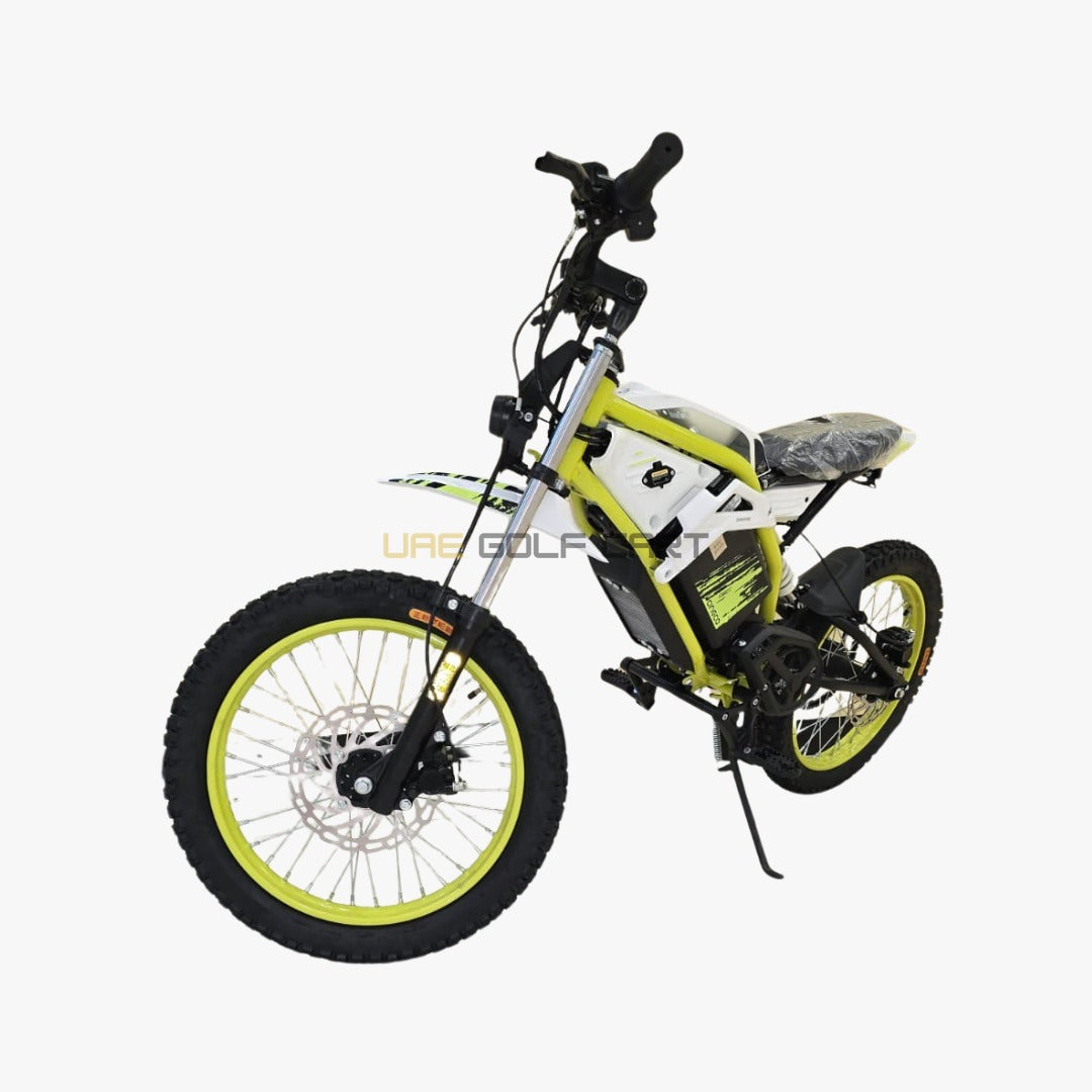 48V 28Ah Electric Dirt Bike with 4000W Motor, 30 km/h Speed, 80 km Range, 7-Speed, Fat Tires – Off‑Road for Teens and Adults - Electric Dirt Bikes - Photo 9 | UAE Golf Cart