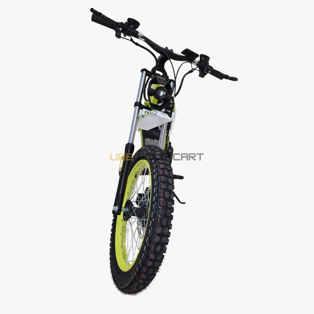 Buy 48V 28Ah Electric Dirt Bike with 4000W Motor, 30 km/h Speed, 80 km Range, 7-Speed, Fat Tires – Off‑Road for Teens and Adults - Electric Dirt Bikes at UAE Golf Cart