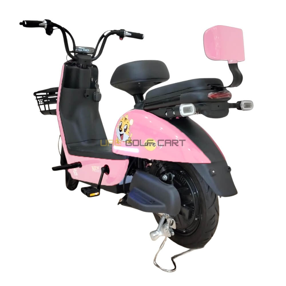 48V 350W Dual Mode Electric Pedal Scooter 2 Seat 35 km/h with LED Display - Electric Grocery Bike - Photo 14 | UAE Golf Cart