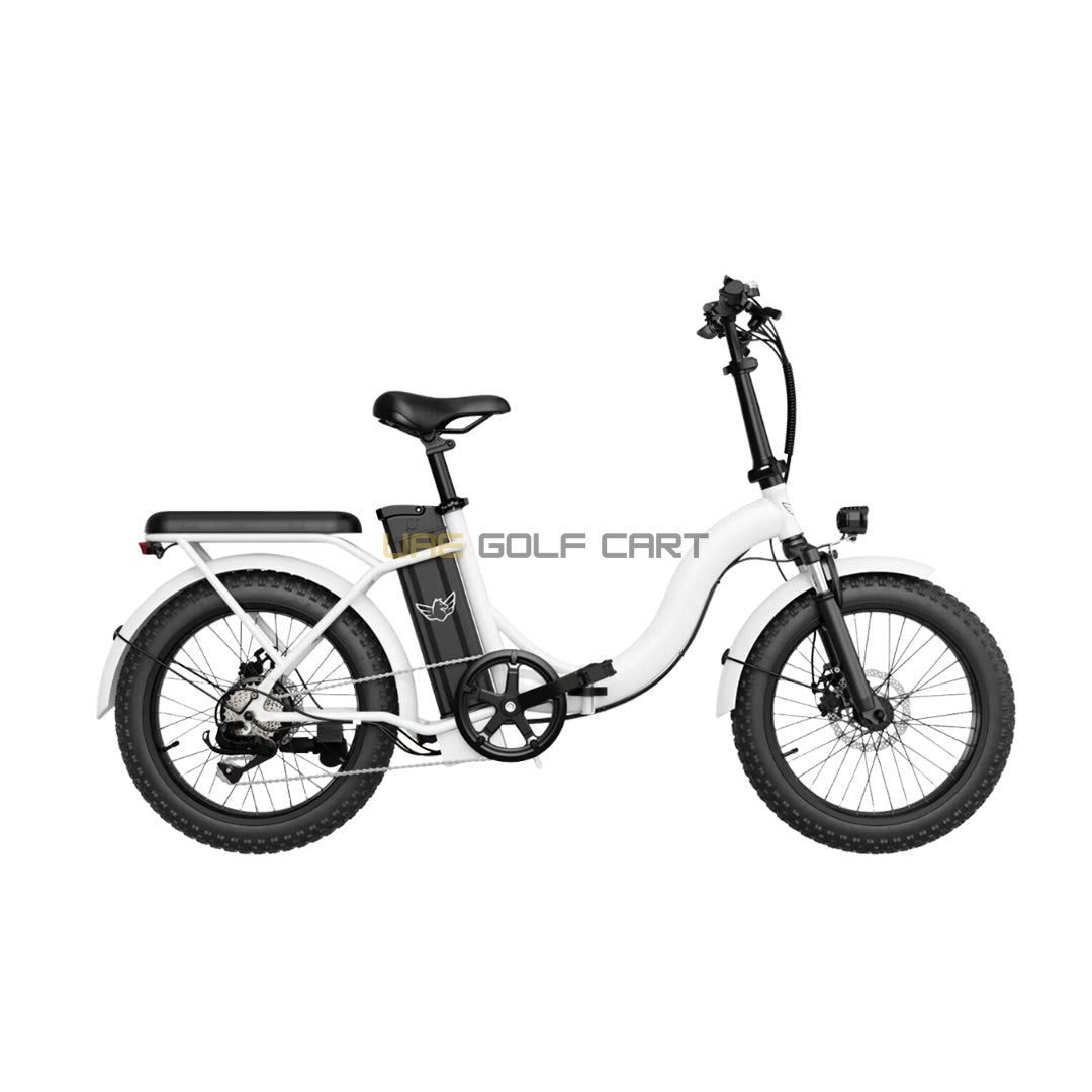 48V 350W Foldable Carbon Alloy Electric Bike 16" Tires 80kg Capacity - Electric Bikes - Close Up | UAE Golf Cart