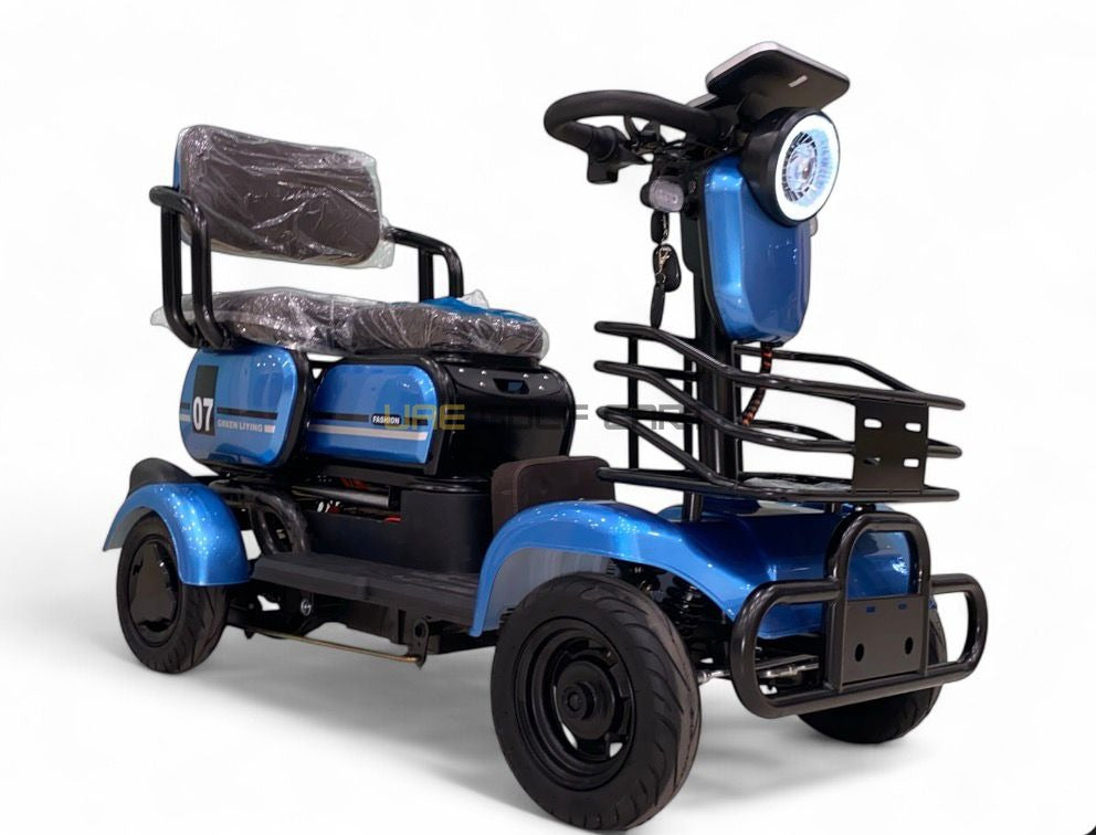 48V 4-Wheel Electric Scooter with Sliding Seats for 3 Passengers, 600W Motor, 30km Range - Electric Motorbikes & Mopeds - Photo 16 | UAE Golf Cart