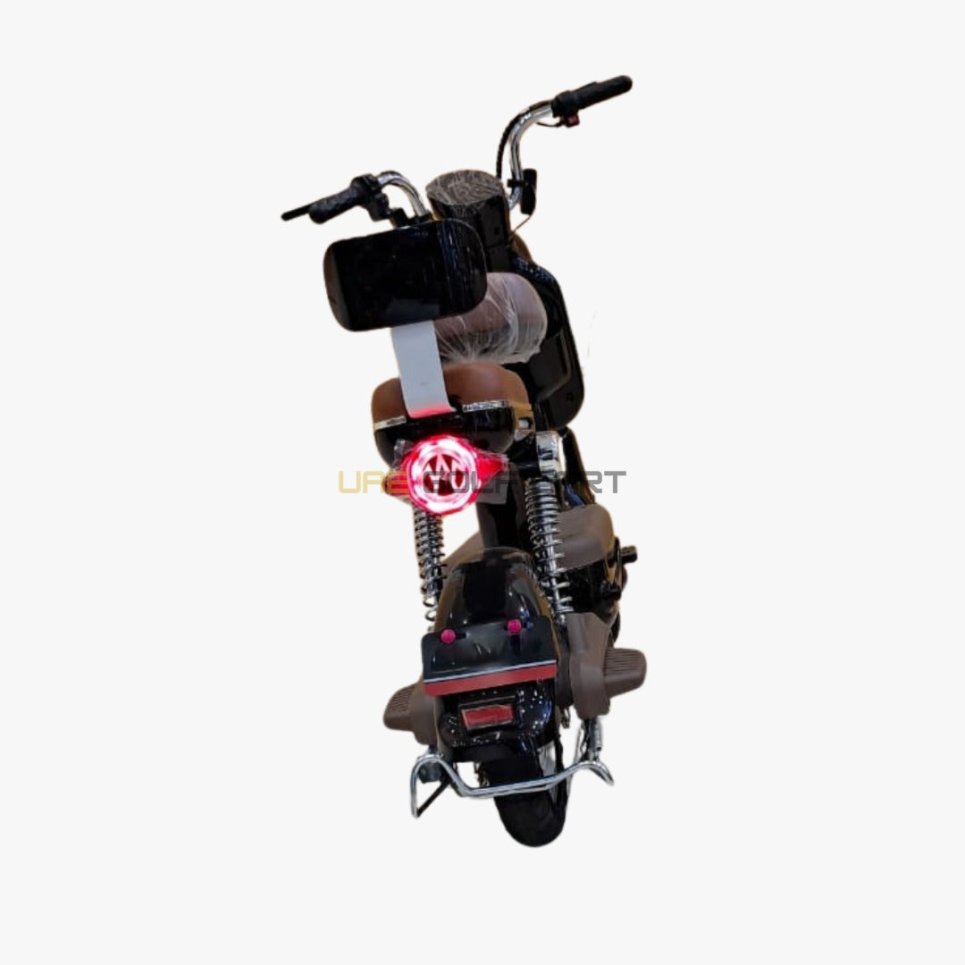 48V 450W Electric Scooter with Seat, 2 Person Capacity, 25 km/h Speed, 30 km Range, 14 Inch Tubeless Wheels - Electric Grocery Bike - Photo 23 | UAE Golf Cart
