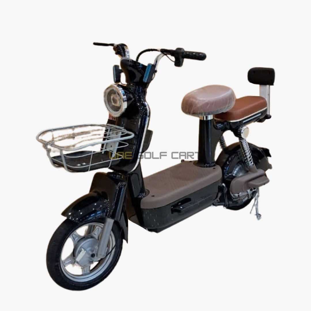 48V 450W Electric Scooter with Seat, 2 Person Capacity, 25 km/h Speed, 30 km Range, 14 Inch Tubeless Wheels - Electric Grocery Bike - Photo 25 | UAE Golf Cart