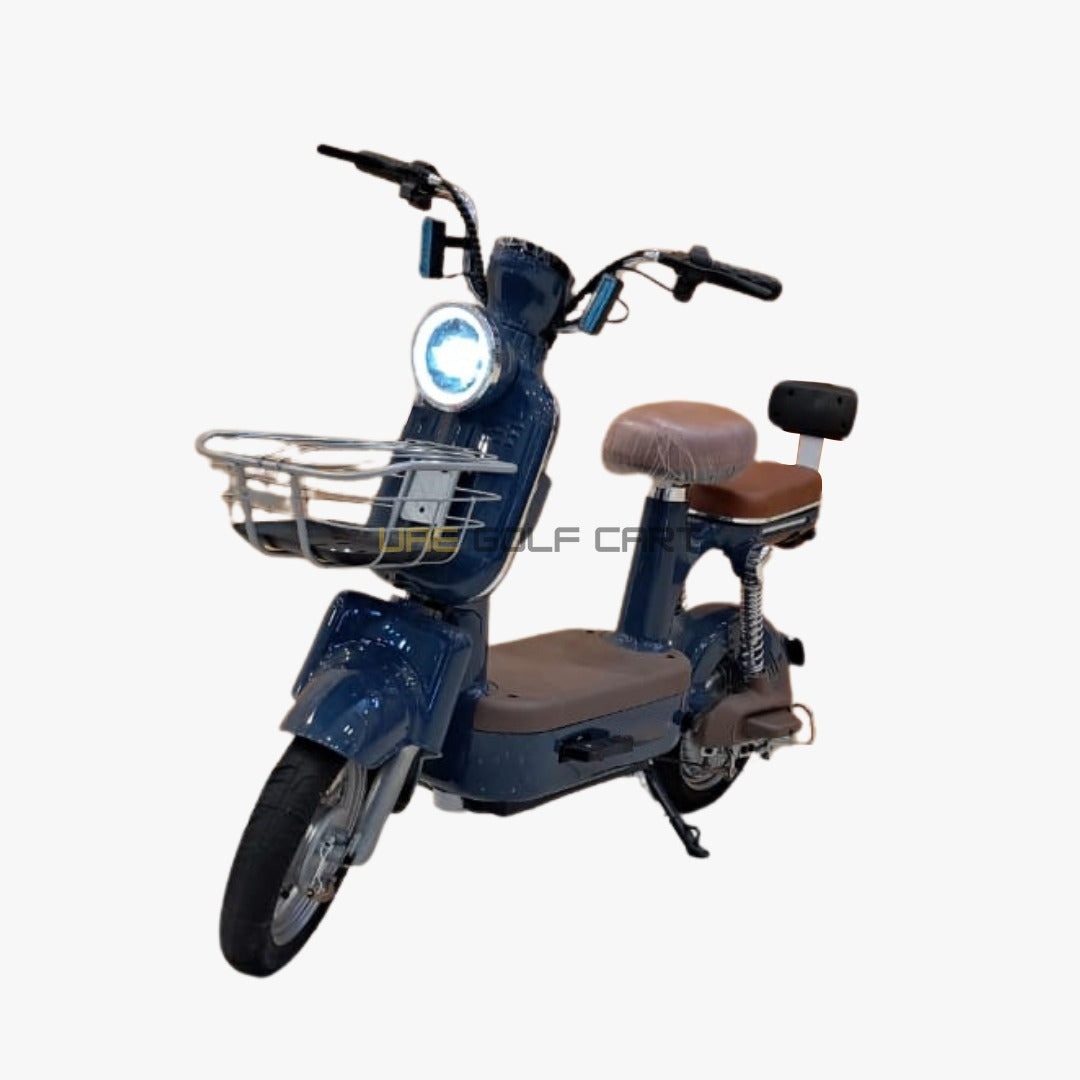 48V 450W Electric Scooter with Seat, 2 Person Capacity, 25 km/h Speed, 30 km Range, 14 Inch Tubeless Wheels - Electric Grocery Bike - Photo 28 | UAE Golf Cart
