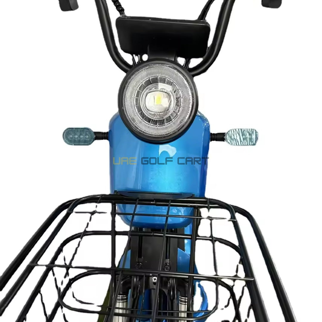 48V 500W 2-Seater Foldable Electric Bike with Disk Brakes and Ultra-Bright Headlight - Electric Bikes - Photo 5 | UAE Golf Cart