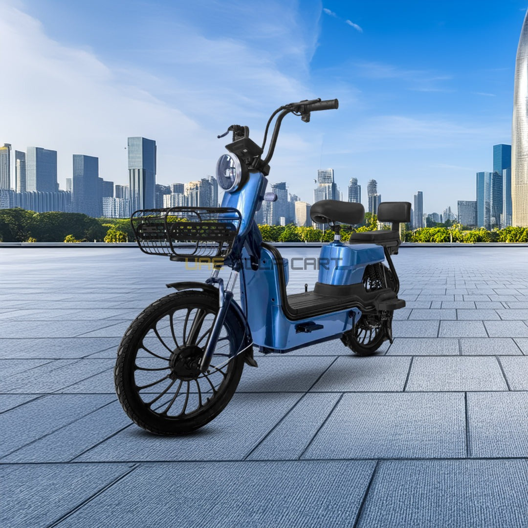 48V 500W 2-Seater Foldable Electric Bike with Disk Brakes and Ultra-Bright Headlight - Electric Bikes - Photo 6 | UAE Golf Cart