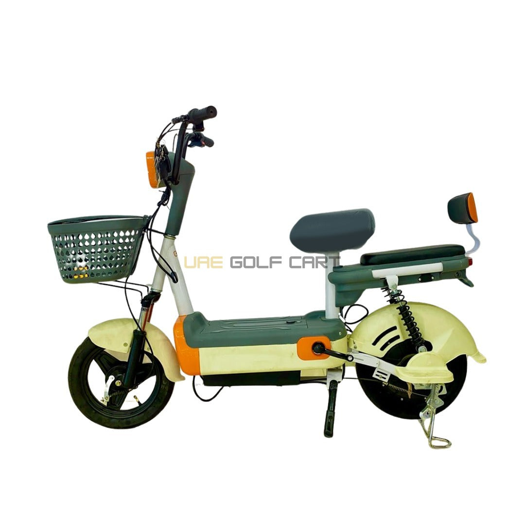 48V 500W Electric Scooter with Pedal Assist, 14-inch Tires, Dual Seats, 200kg Load, 25km Range - Electric Grocery Bike - Photo 13 | UAE Golf Cart