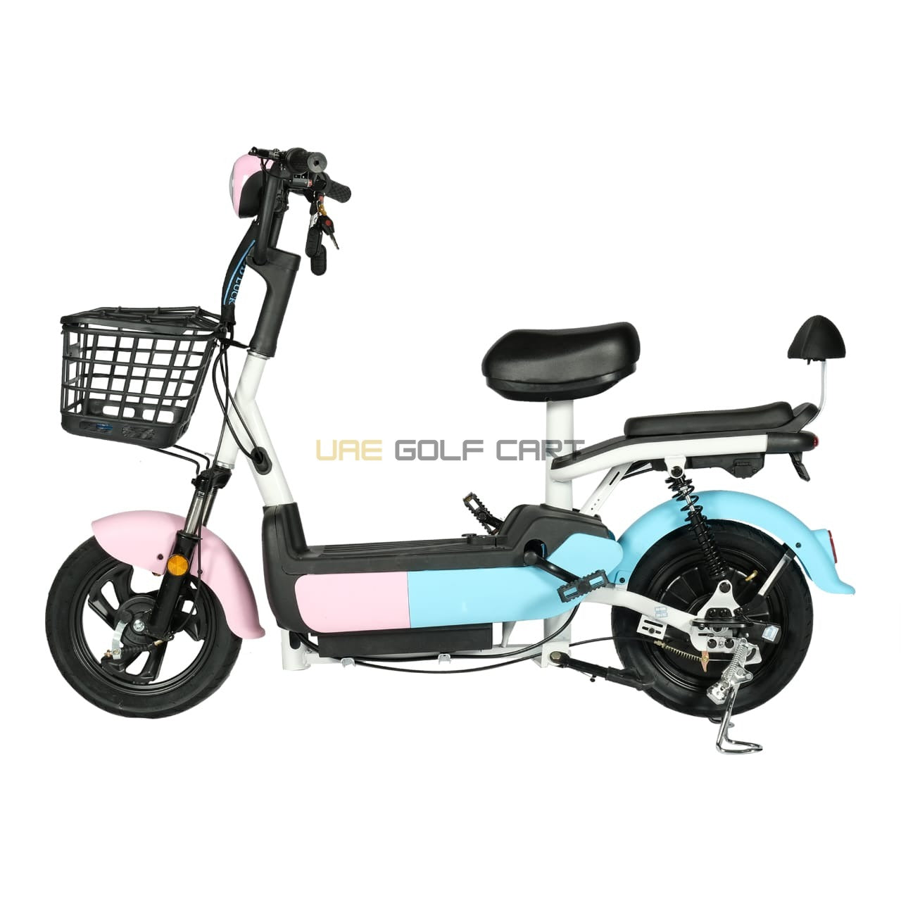 48V 500W Electric Scooter with Pedal Assist, 14-inch Tires, Dual Seats, 200kg Load, 25km Range - Electric Grocery Bike - Photo 19 | UAE Golf Cart