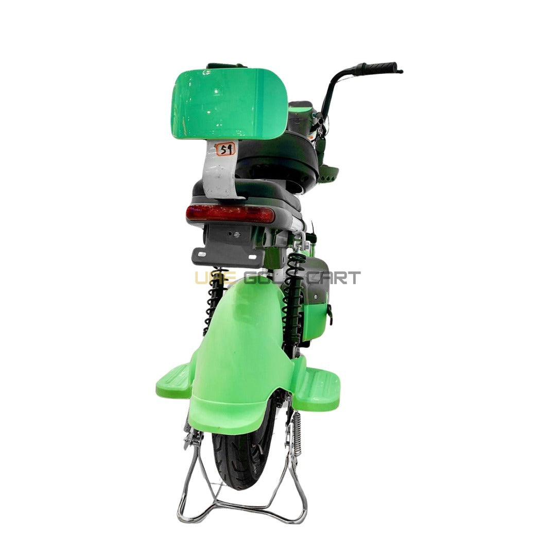 48V 500W Electric Scooter with Pedal Assist, 14-inch Tires, Dual Seats, 200kg Load, 25km Range - Electric Grocery Bike - Photo 6 | UAE Golf Cart