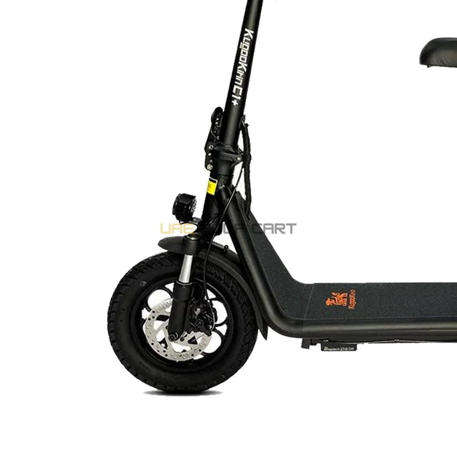 48V 500W Folding Electric Scooter with Seat, Basket, 12‑inch Inflatable Wheels and Hydraulic Shock Absorbers - Foldable Electric Scooters - Photo 5 | UAE Golf Cart