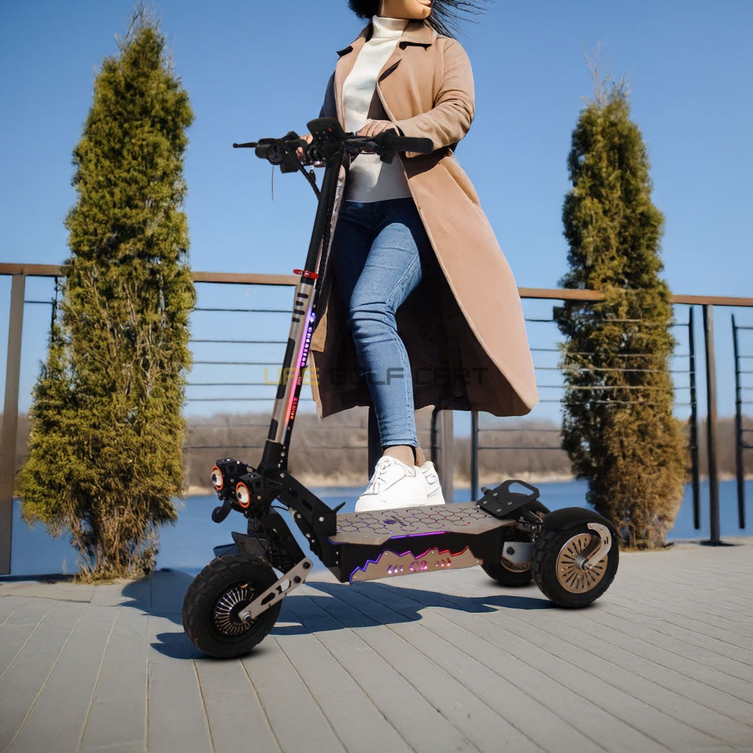 48V 7500W Triple Motor Foldable 3-Wheel Electric Scooter for Adults, 70 km/h, 80 km Range - Foldable Electric Scooters - Photo 5 | UAE Golf Cart