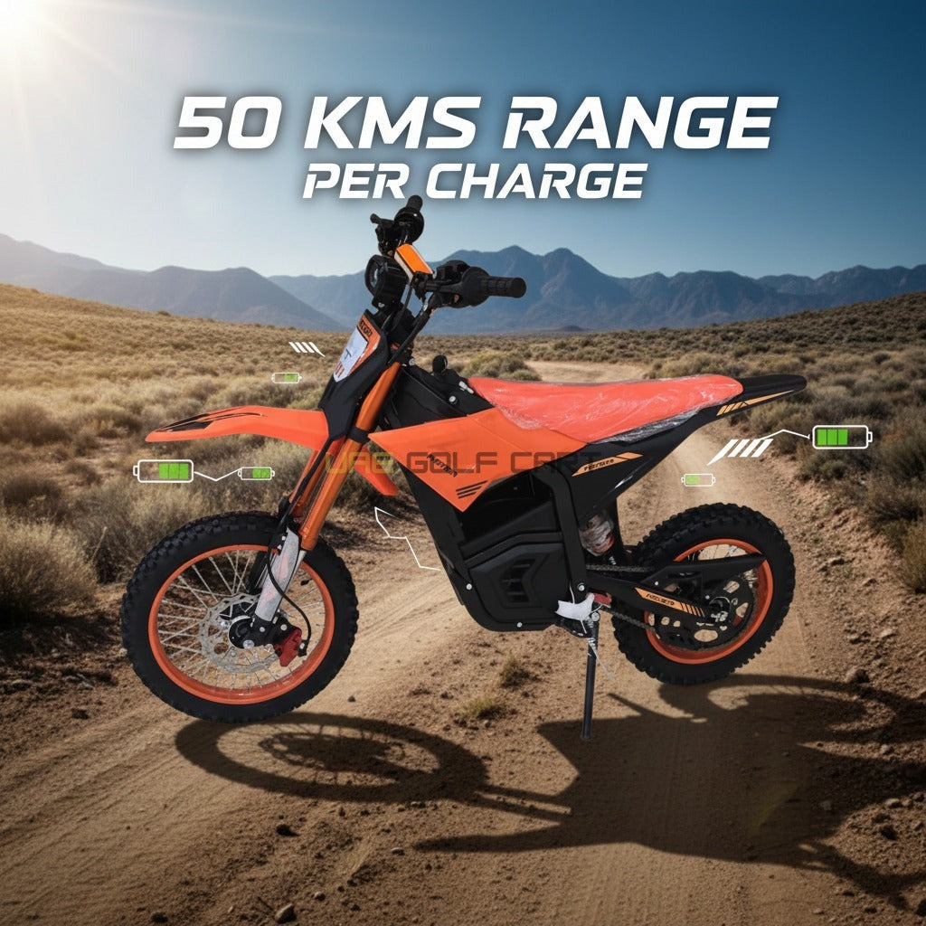48V Electric Off Road Dirt Bike 2000W 75 km/h - Electric Dirt Bikes - Photo 13 | UAE Golf Cart