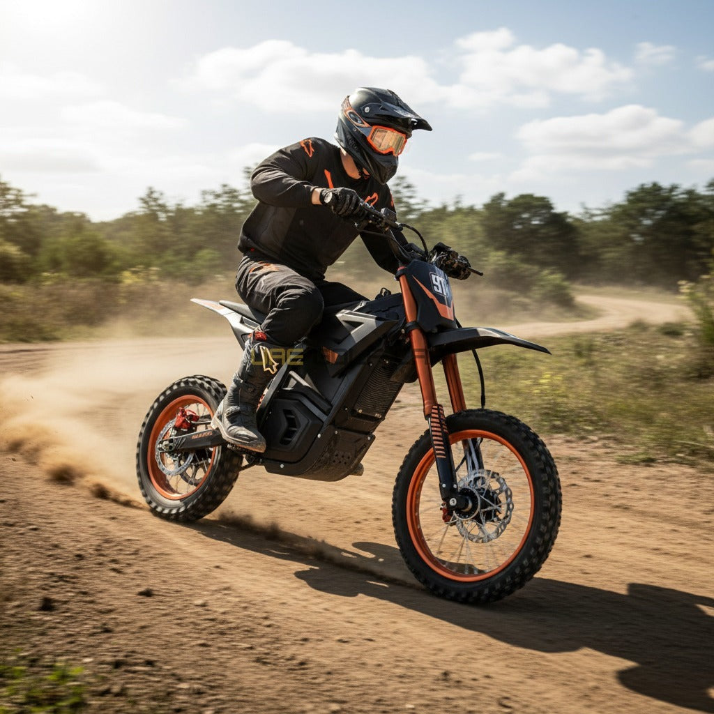 48V Electric Off Road Dirt Bike 2000W 75 km/h - Electric Dirt Bikes - Photo 10 | UAE Golf Cart