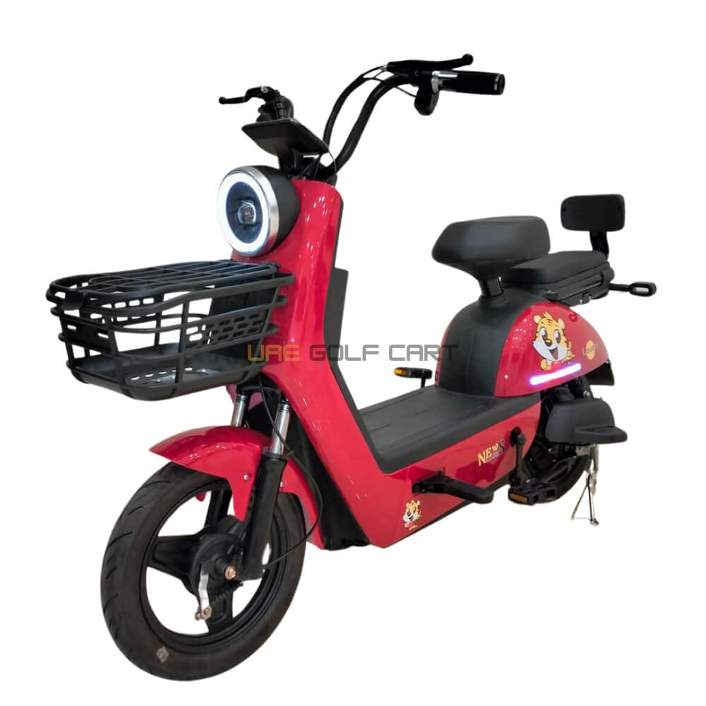 48V Electric Scooter with LED Screen and Basket - 200kg Capacity - Electric Bikes - Photo 8 | UAE Golf Cart
