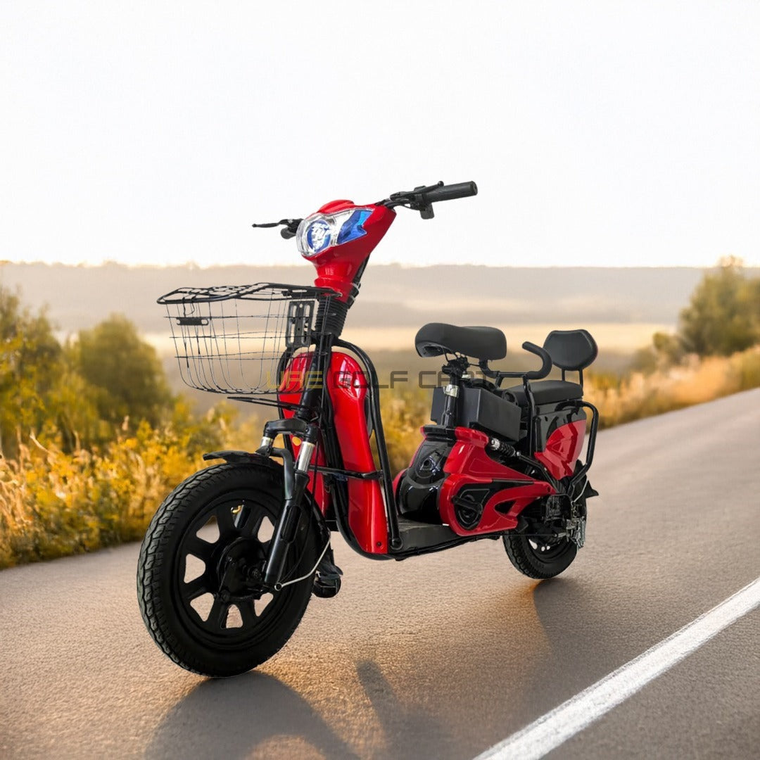 48V Electric Scooter with Seat, Removable Battery, 16" Tires, 32 km/h Speed for Adults - Electric Motorbikes & Mopeds - Photo 6 | UAE Golf Cart
