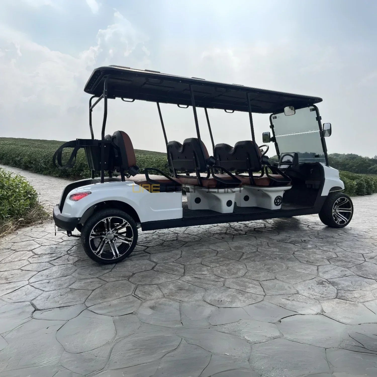 6 Passenger On Road Electric Golf Cart with Lithium Battery and Camera - Normal Golf Carts - 6 Seater - Photo 5 | UAE Golf Cart