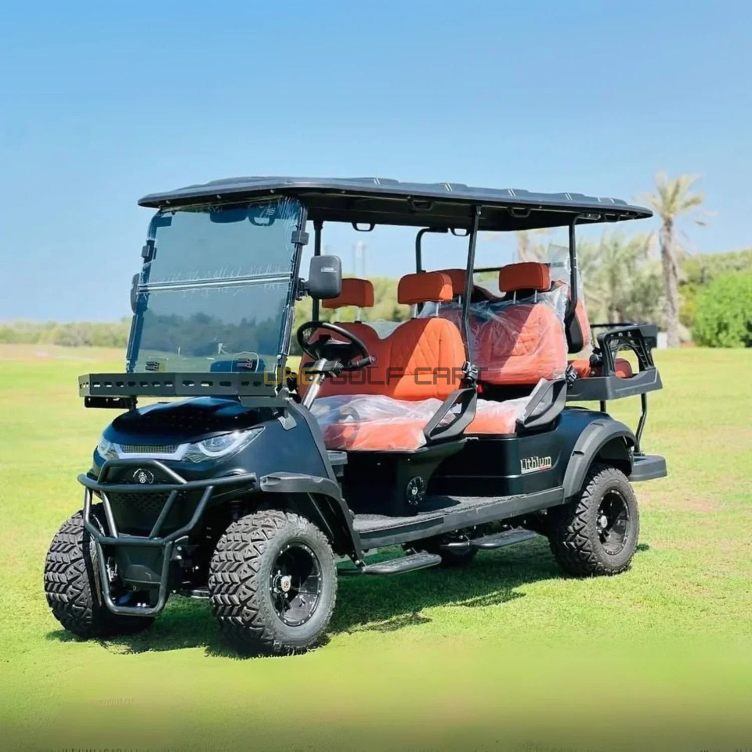 6 Seater Off Road Electric Golf Cart with Lithium Battery and Touchscreen - Normal Golf Carts - 4+2 Seater - Photo 4 | UAE Golf Cart