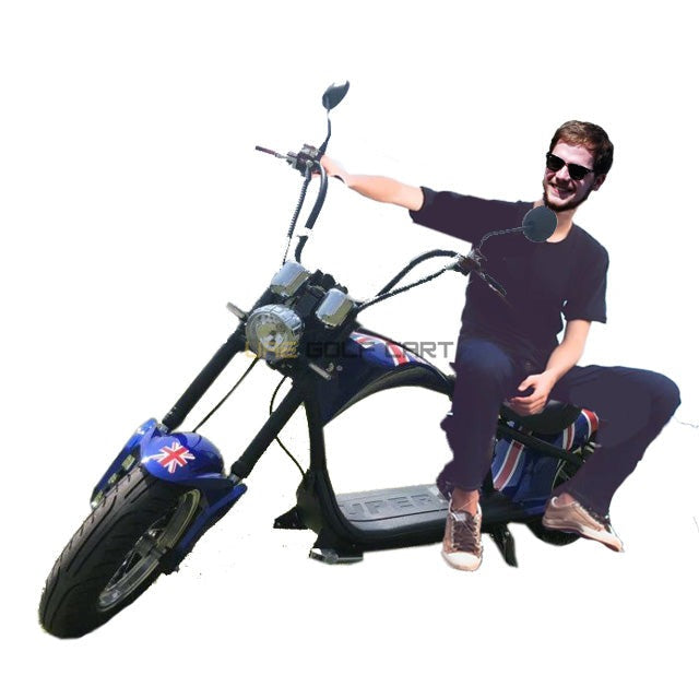 60V 3000W Electric Scooter with 30 MPH Speed, 200kg Load, Foldable Seat, Hydraulic Disc Brakes - Electric Motorbikes & Mopeds - Photo 4 | UAE Golf Cart