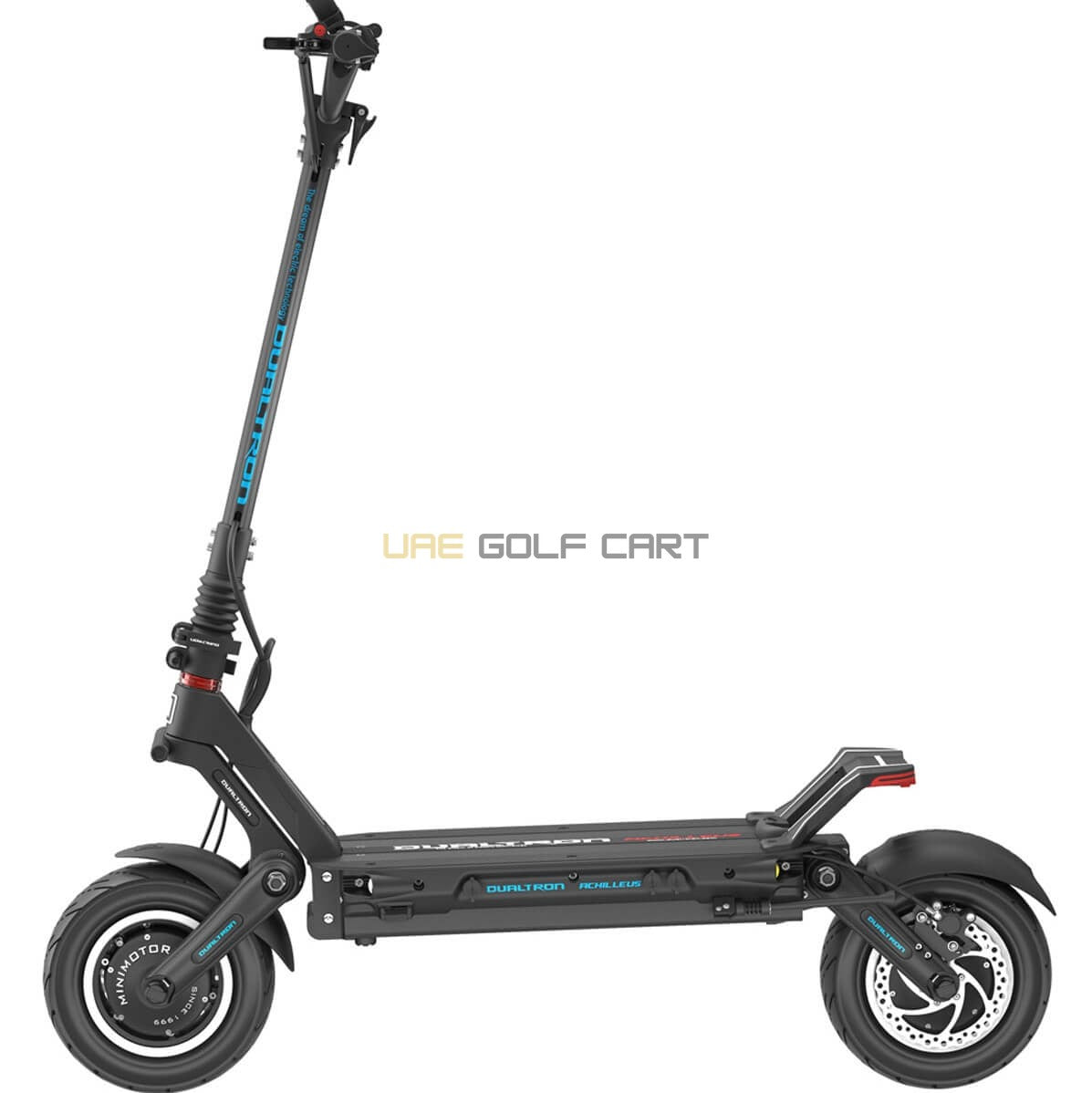 60V 35Ah Dual Motor Electric Scooter 25 km/h Max Speed, 150 km Range, Hydraulic Brakes, 150 kg Load - Foldable Electric Scooters - Close Up | UAE Golf Cart