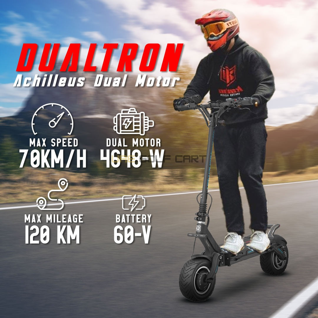 60V 35Ah Dual Motor Electric Scooter 25 km/h Max Speed, 150 km Range, Hydraulic Brakes, 150 kg Load - Foldable Electric Scooters - Photo 5 | UAE Golf Cart