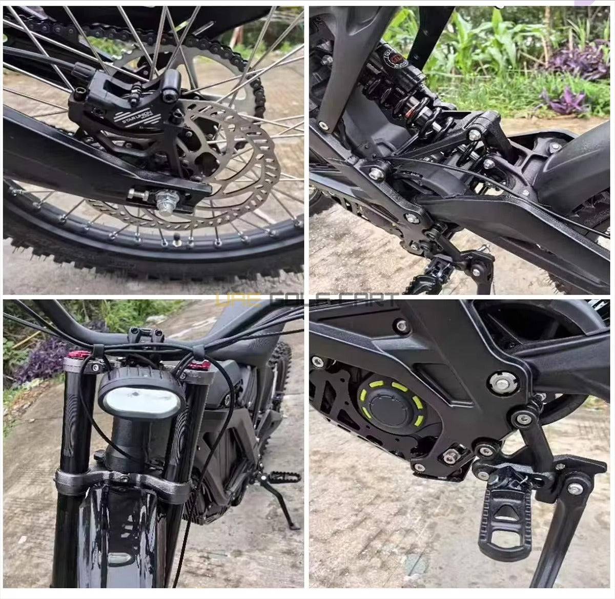 60V 4000W Electric Dirt Bike 80 km/h Top Speed 120kg Load 6-Speed Off-Road - Electric Bikes - Photo 5 | UAE Golf Cart