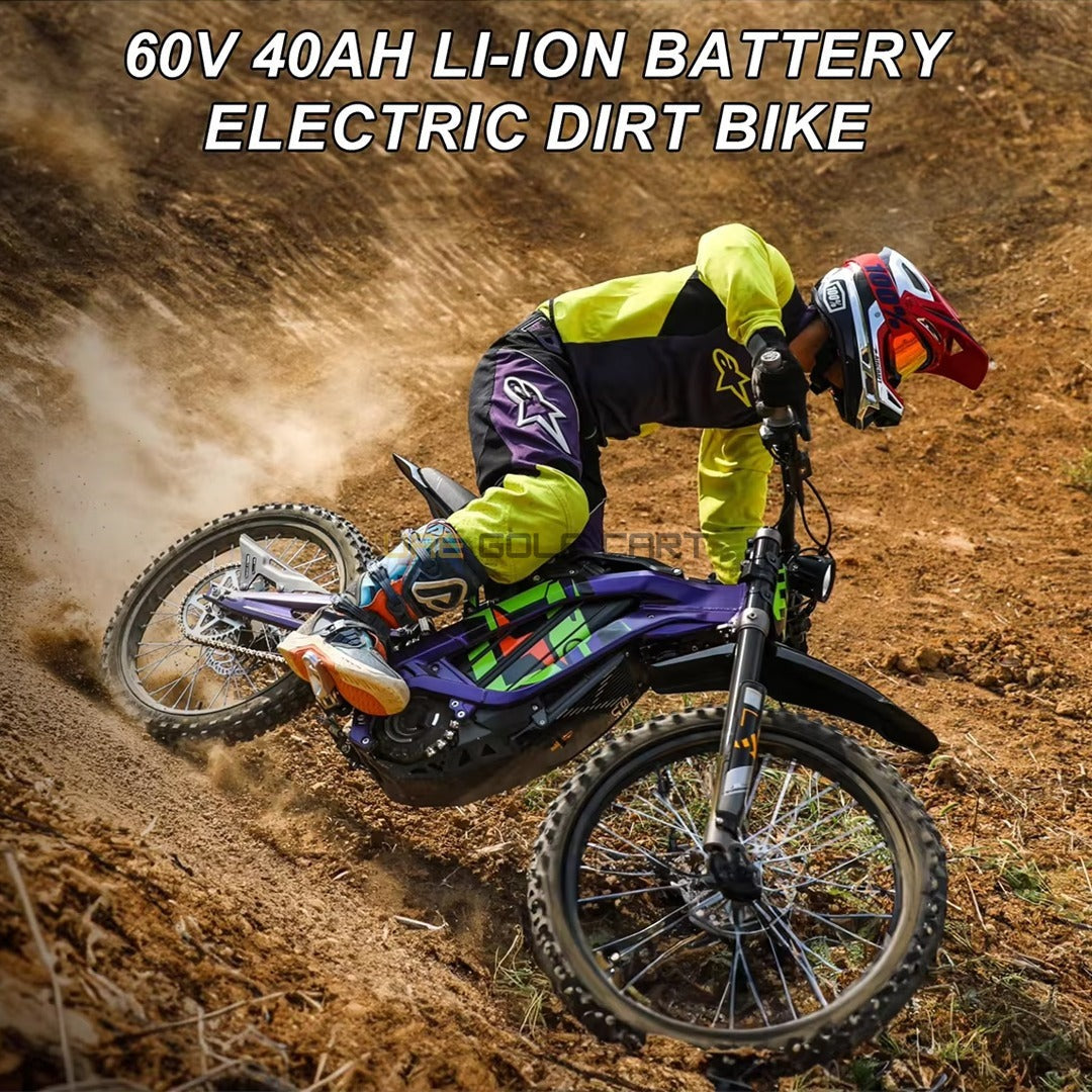 60V 4000W Electric Dirt Bike 80 km/h Top Speed 120kg Load 6-Speed Off-Road - Electric Bikes - Photo 9 | UAE Golf Cart