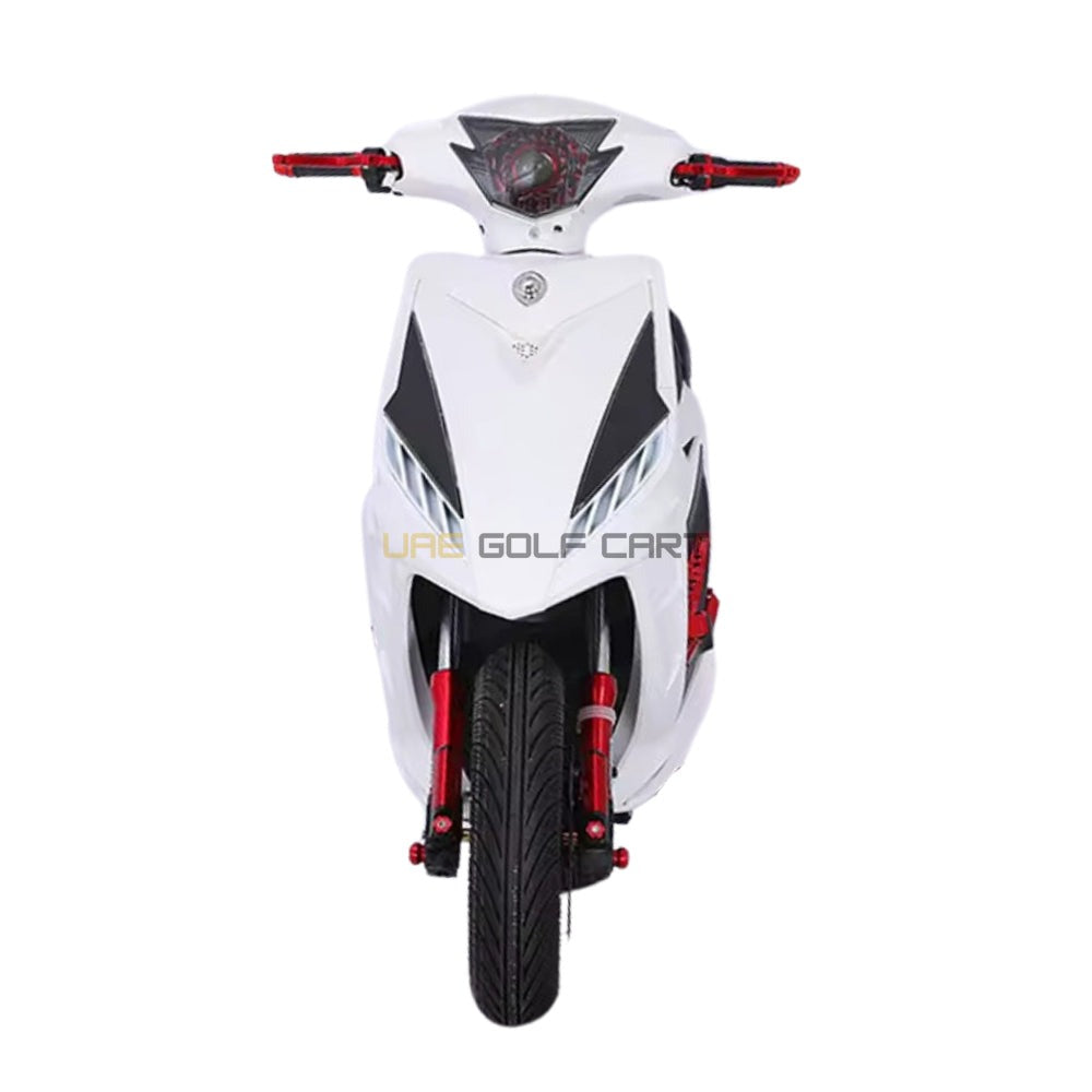 60V 500W Electric Moped with 2-Seat, 200kg Capacity, 50-60 km/h Speed, 30-40 km Range - Electric Motorbikes & Mopeds | UAE Golf Cart