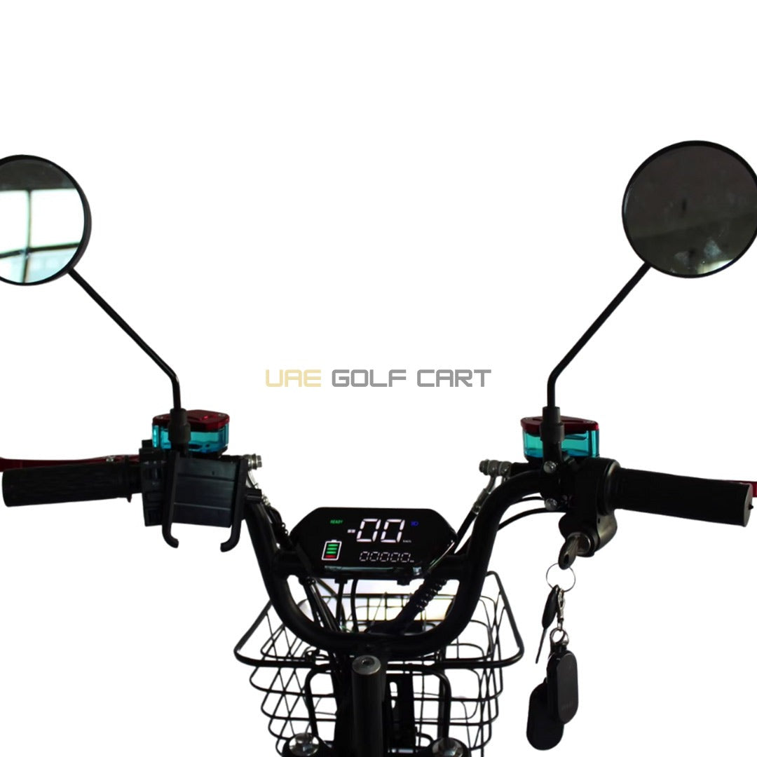 60V 500W Electric Scooter with Off‑Road Tyres, Removable Battery, Disc Brakes, 200kg Load Capacity - Electric Bikes - Photo 12 | UAE Golf Cart