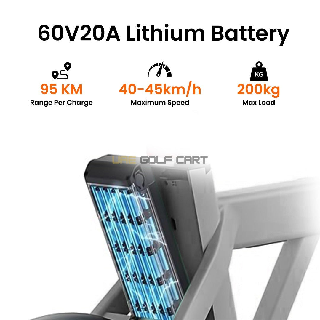 60V 500W Electric Scooter with Off‑Road Tyres, Removable Battery, Disc Brakes, 200kg Load Capacity - Electric Bikes - Photo 15 | UAE Golf Cart