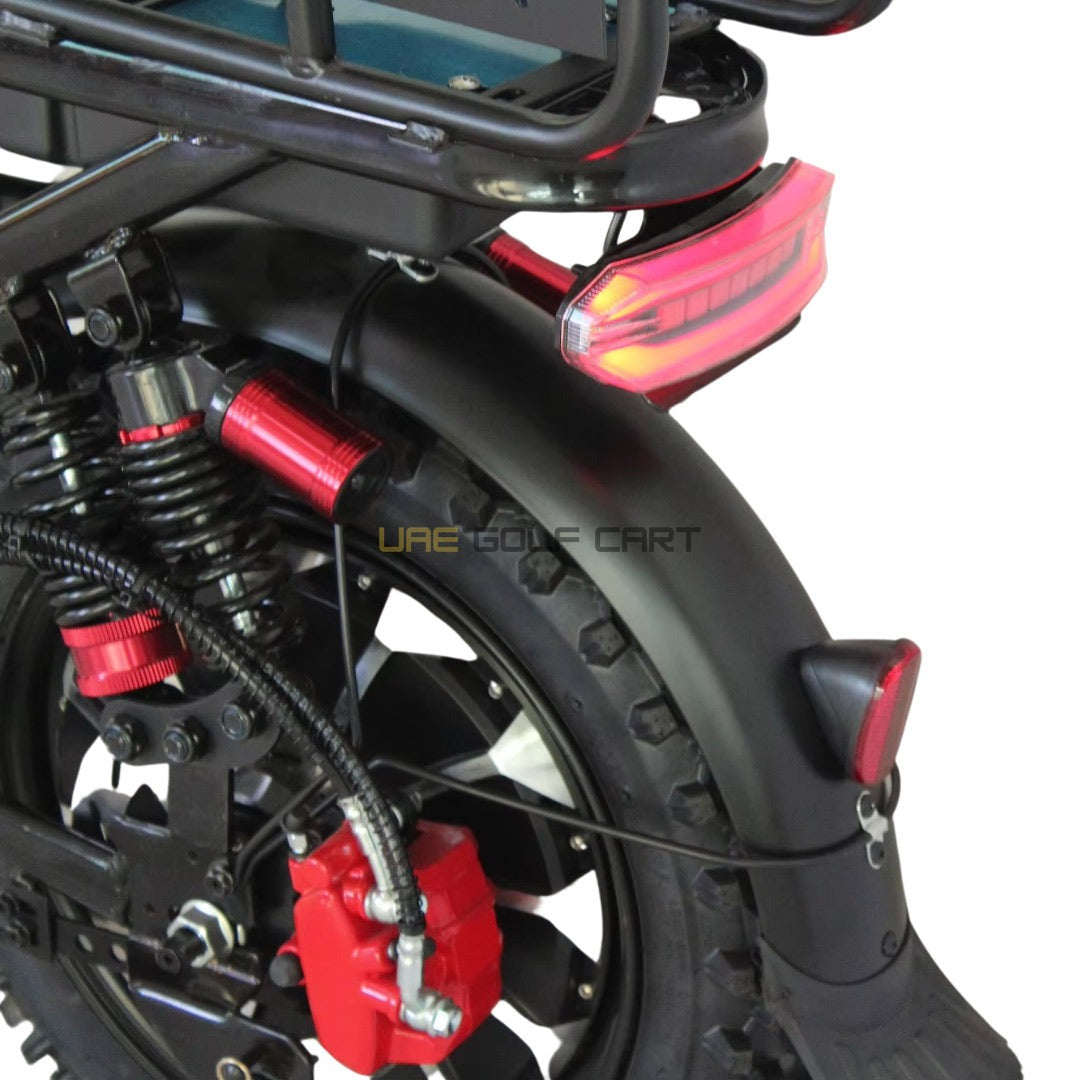 60V 500W Electric Scooter with Off‑Road Tyres, Removable Battery, Disc Brakes, 200kg Load Capacity - Electric Bikes - Photo 19 | UAE Golf Cart