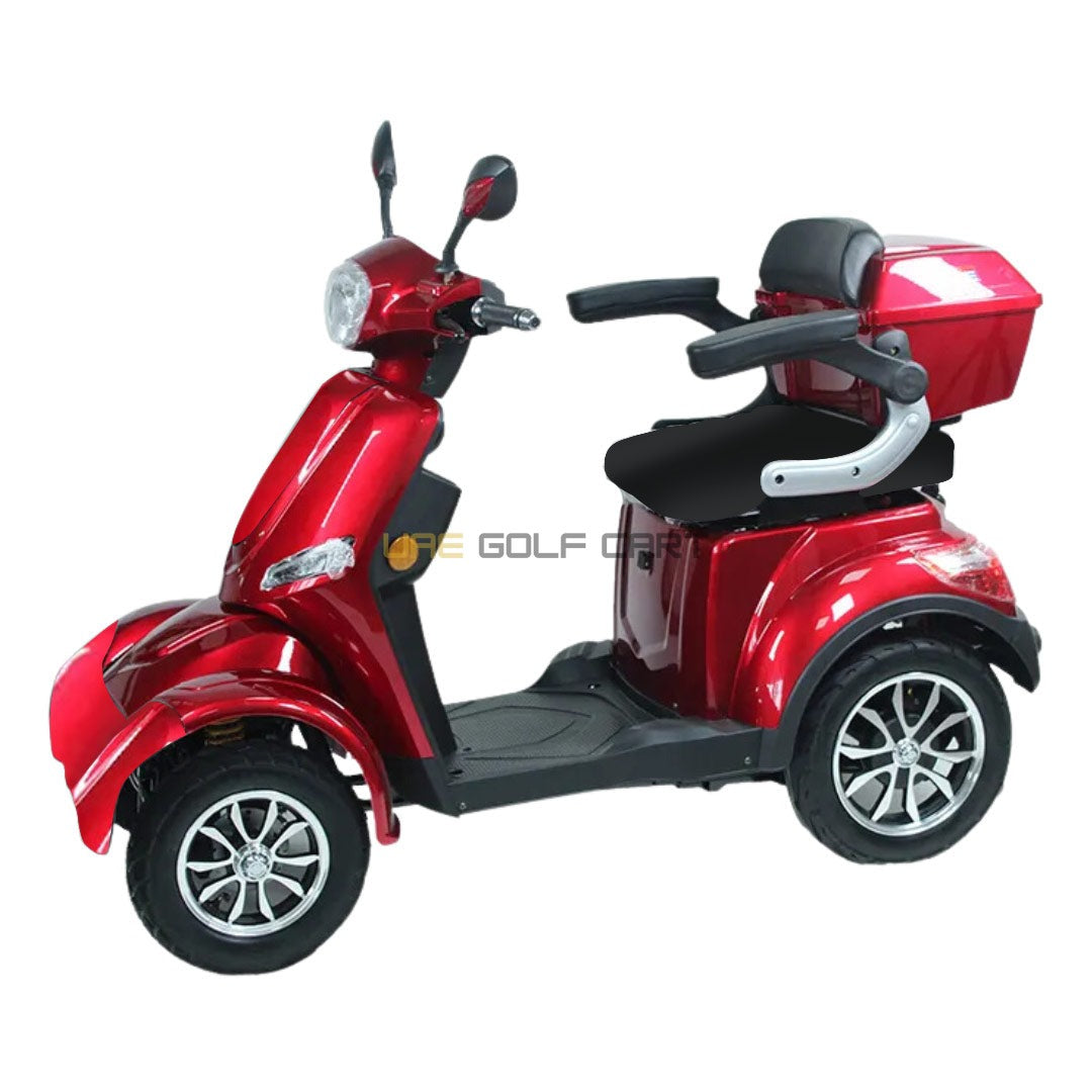 60V 600W 4 Wheel Electric Scooter with Seat, Storage Compartment, LED Light and Reverse Gear - Electric Motorbikes & Mopeds - Photo 5 | UAE Golf Cart