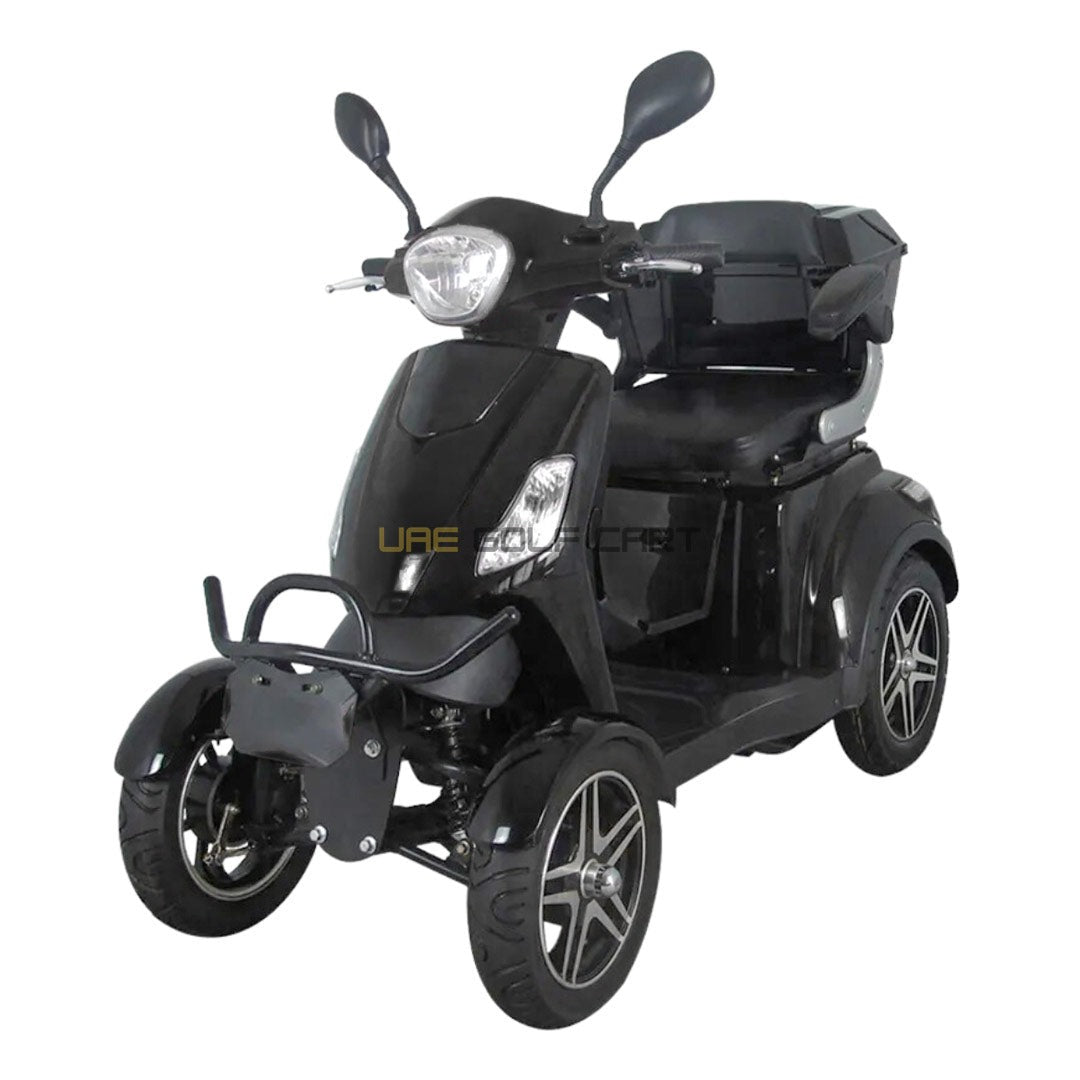 60V 600W 4 Wheel Electric Scooter with Seat, Storage Compartment, LED Light and Reverse Gear - Electric Motorbikes & Mopeds - Photo 10 | UAE Golf Cart