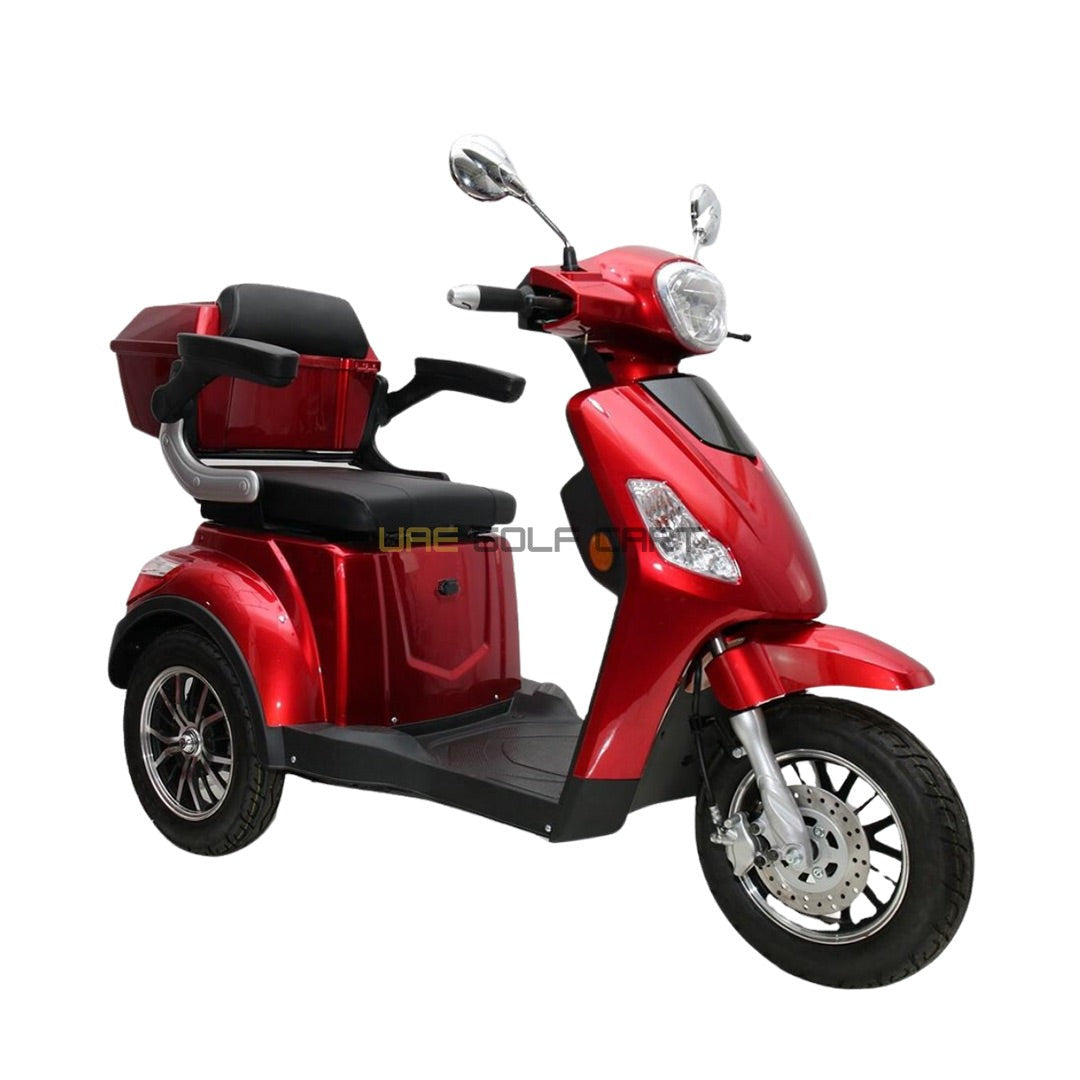 Buy 60V 600W Electric Trike Scooter with 50 km/h Speed, 225kg Load, 40km Range and Storage - Electric Motorbikes & Mopeds at UAE Golf Cart