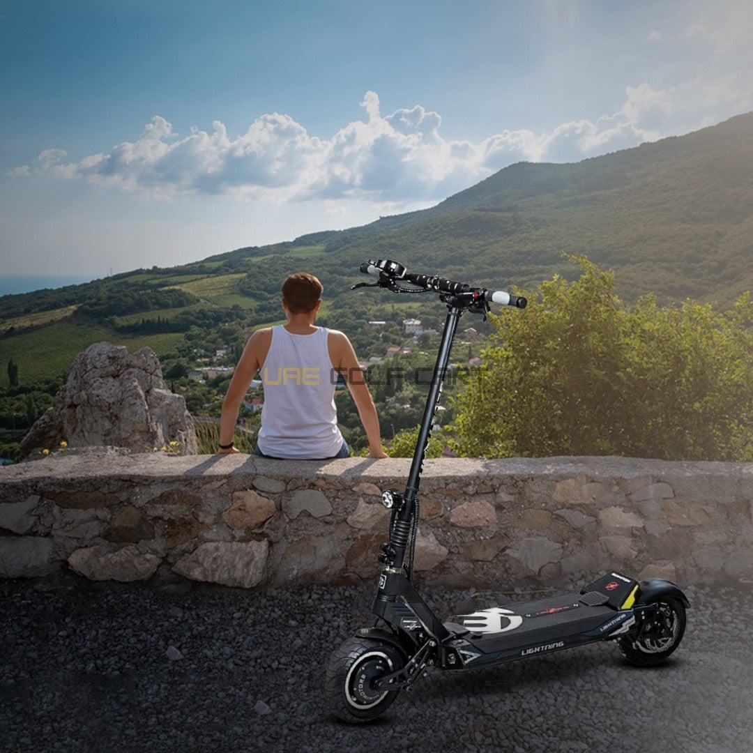 72V 35Ah Electric Scooter Pro 25 km/h Max Speed Foldable Off-Road - Foldable Electric Scooters - Photo 6 | UAE Golf Cart