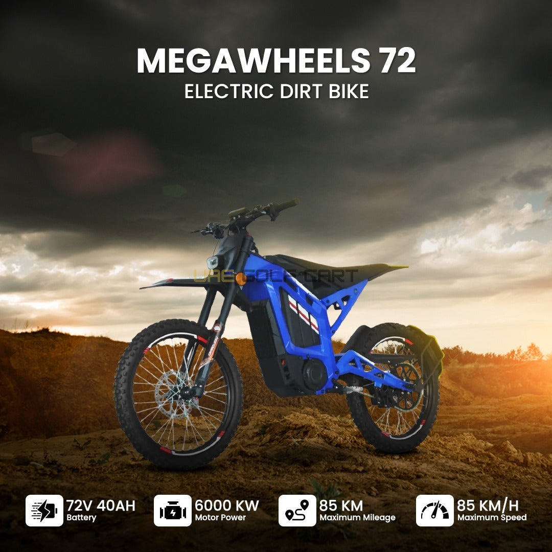 72V 40AH 3000W Electric Dirt Bike – 85 km/h Top Speed, 85 km Range, 65° Climbing, 65 kg - Electric Motorbikes & Mopeds - Photo 9 | UAE Golf Cart