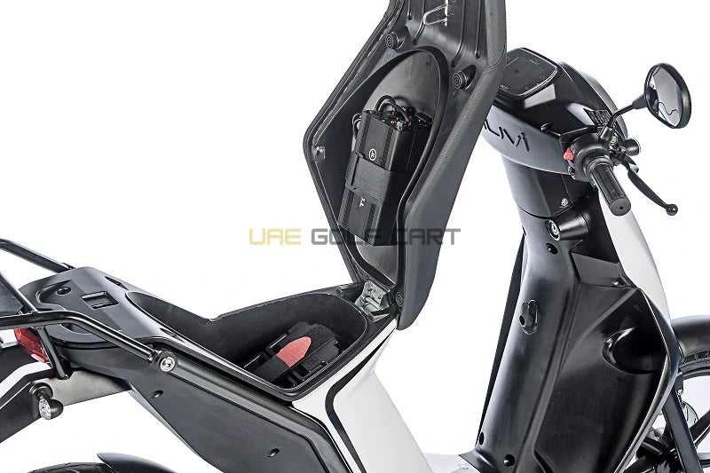 96kg Electric Scooter with Removable Lithium Battery for Private Estates - Electric Motorbikes & Mopeds - Photo 12 | UAE Golf Cart